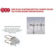 SIRIO WY400-3N ANTENNA DIRETTIVA 3 ELEMENTI YAGI UHF 400-470 MHz NESSUNA TARATUR