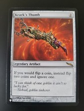Krark's Thumb 190 MTG The List