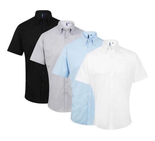 Camicia oxford maniche corte - oxford, a