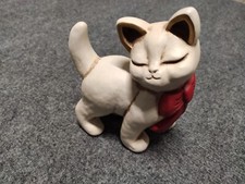 Gatto Thun con Fiocco Rosso