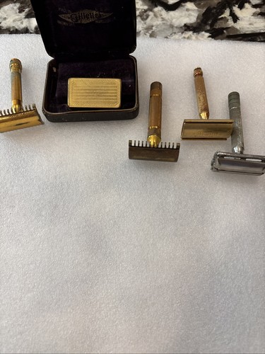 Gillette gold open comb - gillette, rasoio