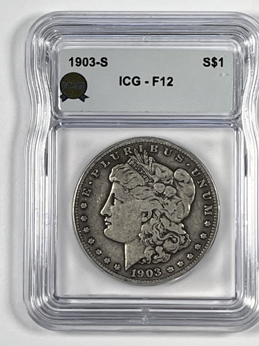 1903 dollaro morgan icg f12 - dollaro,
