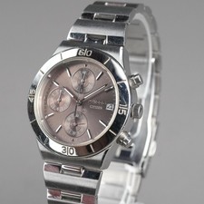 Citizen CHRONOGRAPH 0510-L20450 Uomo 34mm Vintage Batteria Nuova