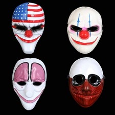 gioco payday 2 serie high-end clown maschere 4x halloween nuovo tema payday2