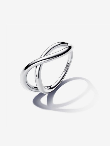 Anello infinito linea sinuosa - infinito,
