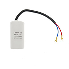 CBB60 16Uf 450V 2 Fili Condensatore AC, Condensatore Di Avviamento Motore, 50Hz/