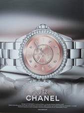 Pubblicità Advertising Italian 2013 OROLOGIO WATCH CHANEL J12 CHROMATIC