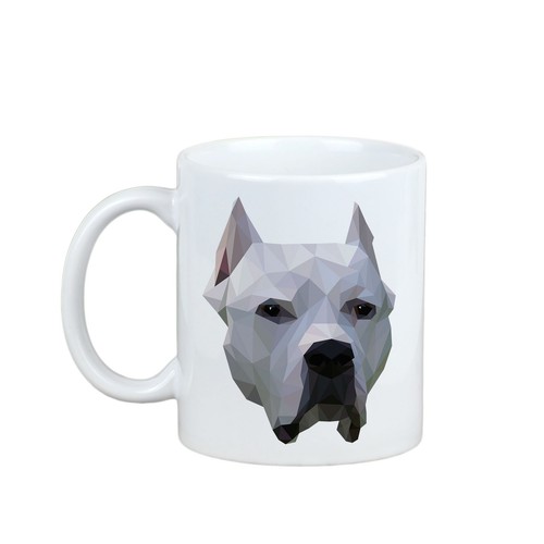 Dogo argentino geometric - argentino, cup