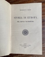 Benedetto Croce - Storia di