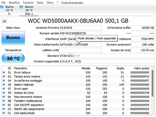 Hard disk 500gb - disk, western