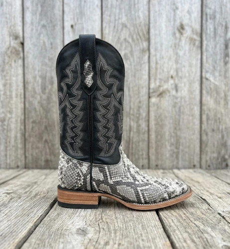 Stivali western uomo pelle