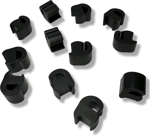 Kit 12pz gommini - piedini, in