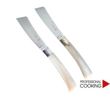 Coltello Artigianale sardo tipo LAMETTA manico corno bovino cm.8,5