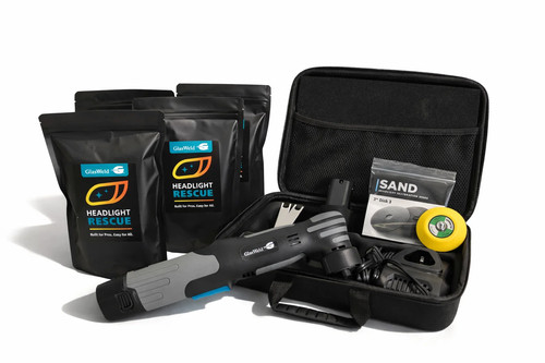 Glasweld headlight rescue - glasweld, kit