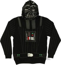 Costume Hoodie Completo Con Maschera Di Darth Vader Sith Di Star Wars