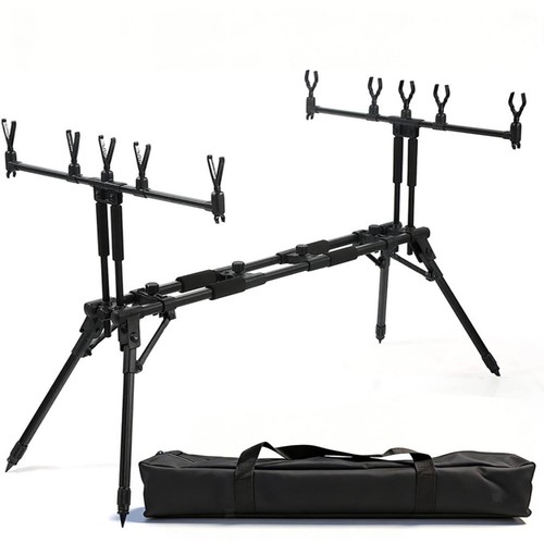 Fishing rod pod telescopic - rod,