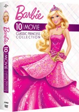 Barbie: 10-Movie Classic Princess Collection (DVD, 10-Disc Set (DAMAGED CASES)