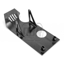 Pit Bike Lega Protezione Sump Nero Skid Bash Plate Protezione Motore Sporco Sotto Vassoio
