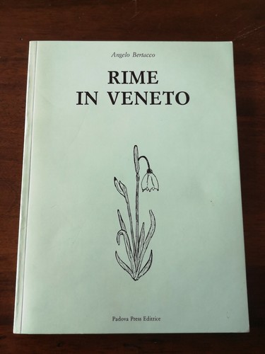 Rime veneto angelo bertacco - rime,