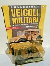 VEICOLO MILITARE TRATTORE TL 37 ITALIA 1938 SCALA 1:43 DE AGOSTINI