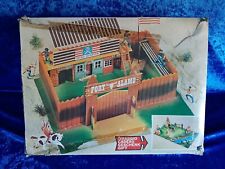 SD1 Fort Alamo + accampamento indiano soldatini FORTINO made in italy xiloplasto