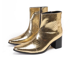 Stivaletti uomo tacco alto a