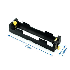 Portabatterie SMT 18650