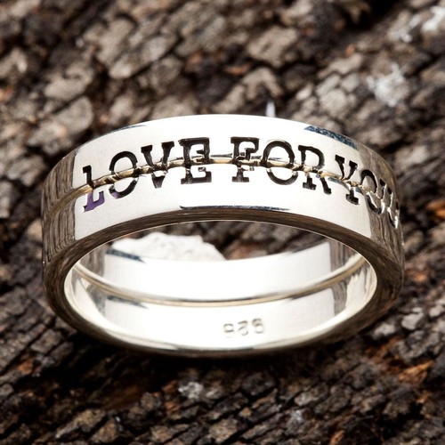 Anelli fascia love you in - anelli,
