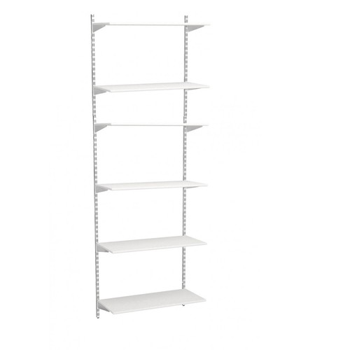 White twin slot - slot, shelving