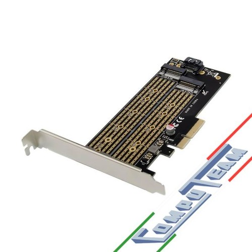 Adattatore pcie 2 nvme - pcie,