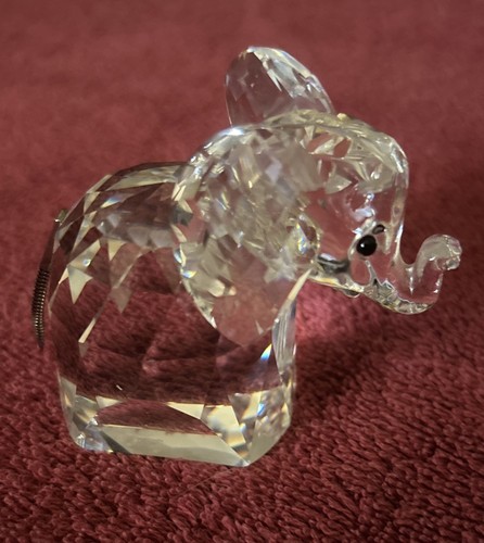 Swarovski crystal elephant - crystal,