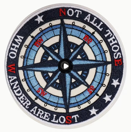Bussola patch immagine - , da