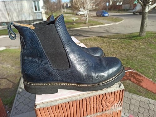 Stivali uomo aigle pelle navy - uomo,