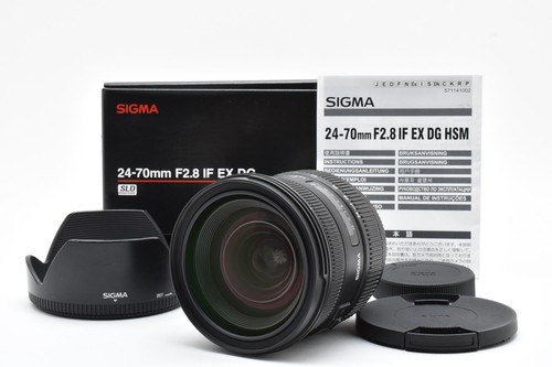 Sigma 70mm ex - 24-70mm, f/2.8