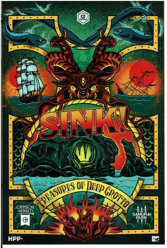 Sink treasures the deep - -,
