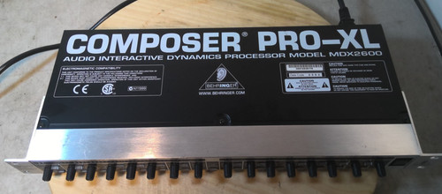 Behringer composer pro - behringer, pro-xl