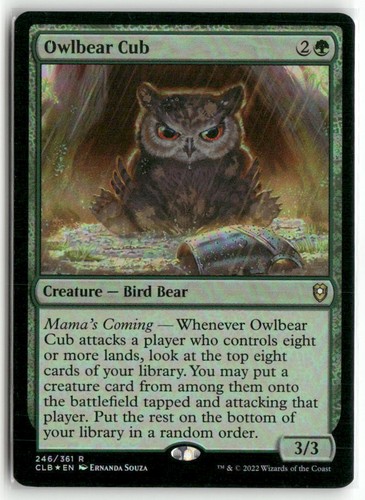 Owlbear cub 246 - 246, commander