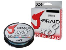 Daiwa J-Braid X8  150m / Multi Color / PE braided line / filo da pesca trecciato