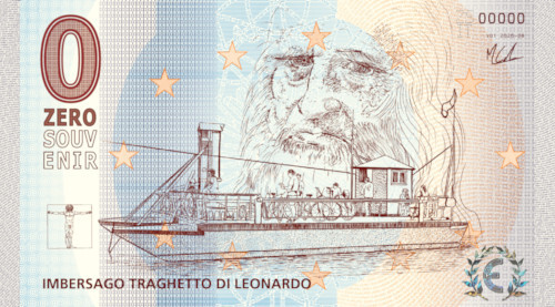 Banconota euro zerosouvenir - euro,