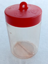 " HIP HOP " SILICONE CUSTODIA A BICCHIERE GOMMA E TAPPO ROSSO  (s35B)