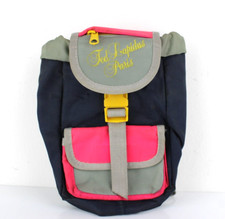 Ted Lapidus Paris Zainetto Zaino Pubblicitario Vintage Piccola Cartella Moda