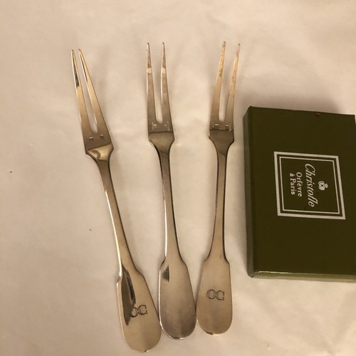 Christofle fourchettes 2 - 3,