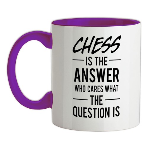 Scacchi the answer tazza - the,