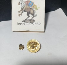 Spilla Versace Medusa originale diametro 2,4 cm collezione