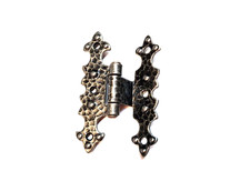 Cerniera per Mobili in Ferro Battuto Ali con Piega mm. 67x40x10 Pz. 2 FORGES