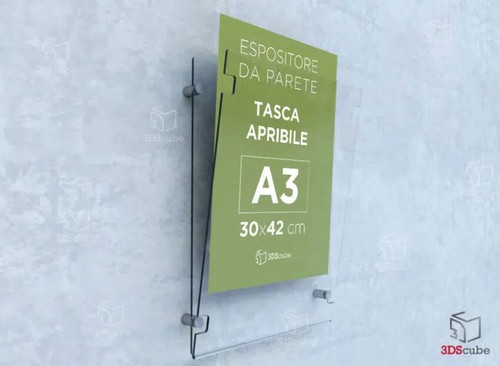 Espositore plexiglass porta - plexiglass,