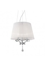 Lampadario sospensione tessuto