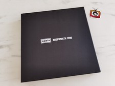OASIS -  Knebworth 1996 box vinile LP 33 giri vinyl cd cassette dvd and merch
