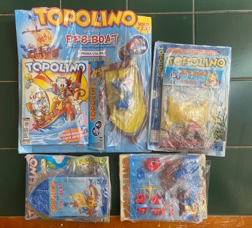 Modellino pp8 boat paperino - di,