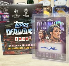 PAOLO MALDINI TOPPS DECADES 1990s (MAY 2025) AUTOGRAPH CERTIFIED LOW NUMBERED/25